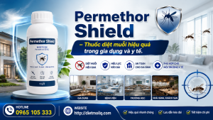 Permethor Shield – Thuốc diệt muỗi hiệu quả trong gia dụng và y tế