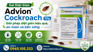 Gel Diệt Gián Advion Cockroach 30g – Giải pháp diệt gián hiệu quả, an toàn và bền vững