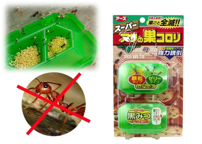 Công dụng của thuốc Diệt Kiến Super Arinosu Koroki Nhật Bản