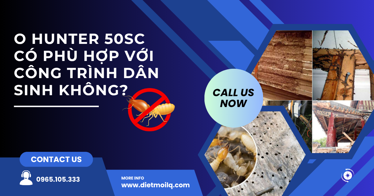 O Hunter 50SC có phù hợp với công trình dân sinh không?